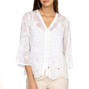 Johnny Was Ingrid Reveka Blouse